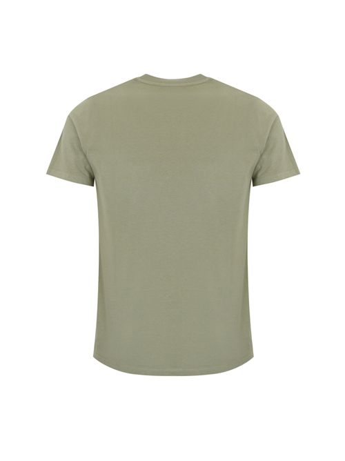 T-shirt Pocket in jersey Verde Roy Roger's | RRU90048CA160111C0352